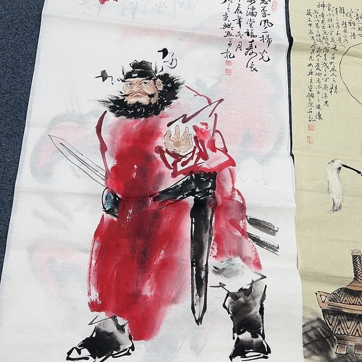 国画纯手绘作品宣纸