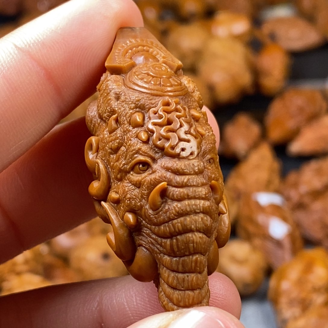 橄榄核手串/手链?****?核雕单子