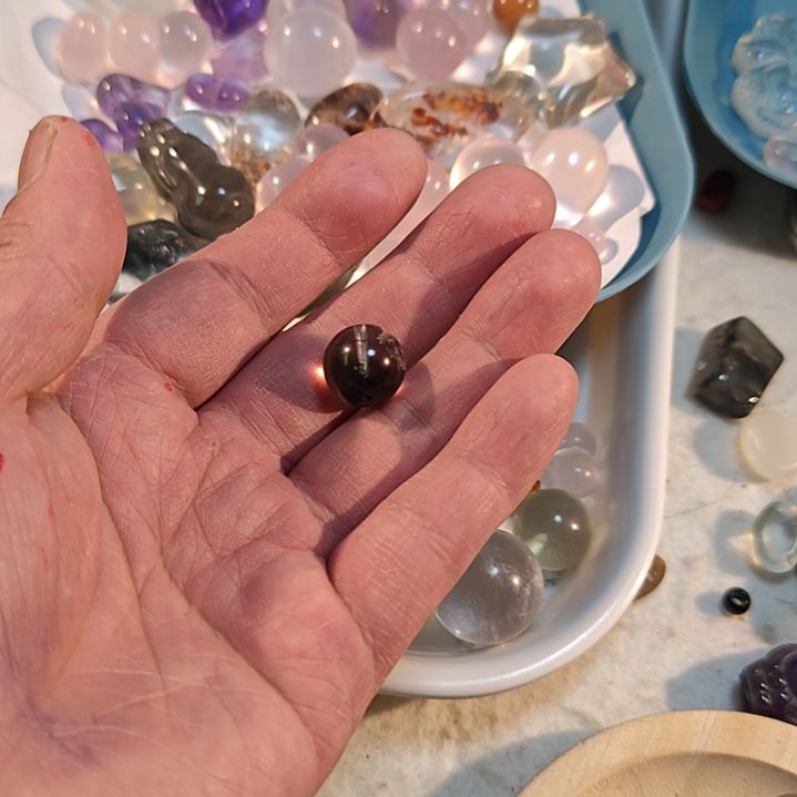 5***^水晶颈饰未镶嵌shuijng