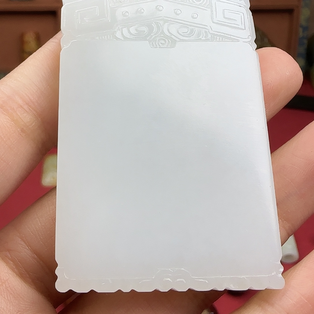 人***旅和田玉未镶嵌挂件