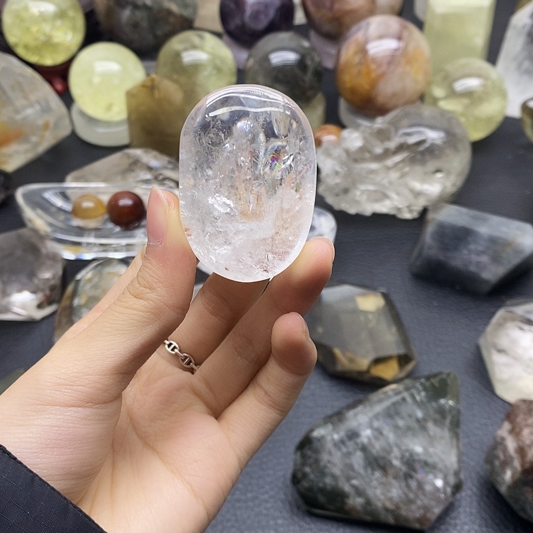 珠宝半成品未镶嵌水晶255水晶石