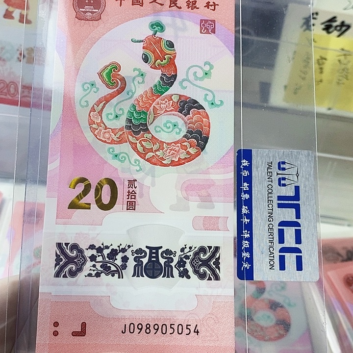 塑料蛇钞单张098905054