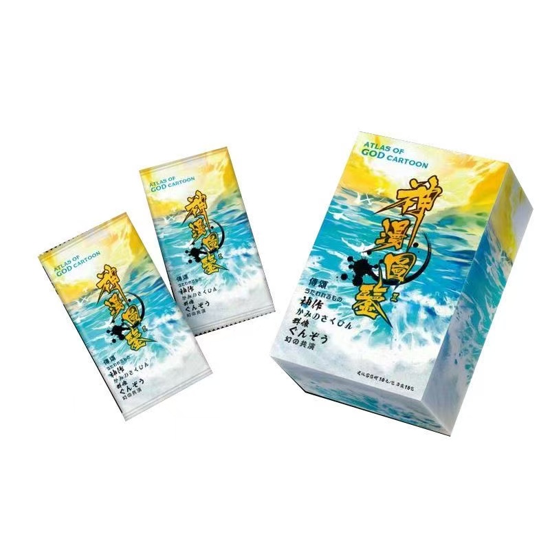 【拆盒】神漫图鉴第二弹动漫周边收藏卡牌