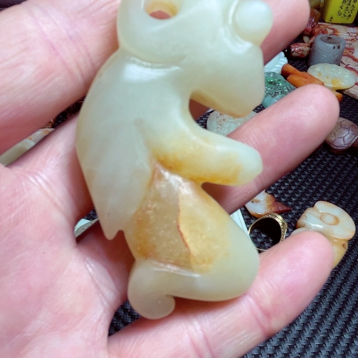 滴血莲花菩提把件