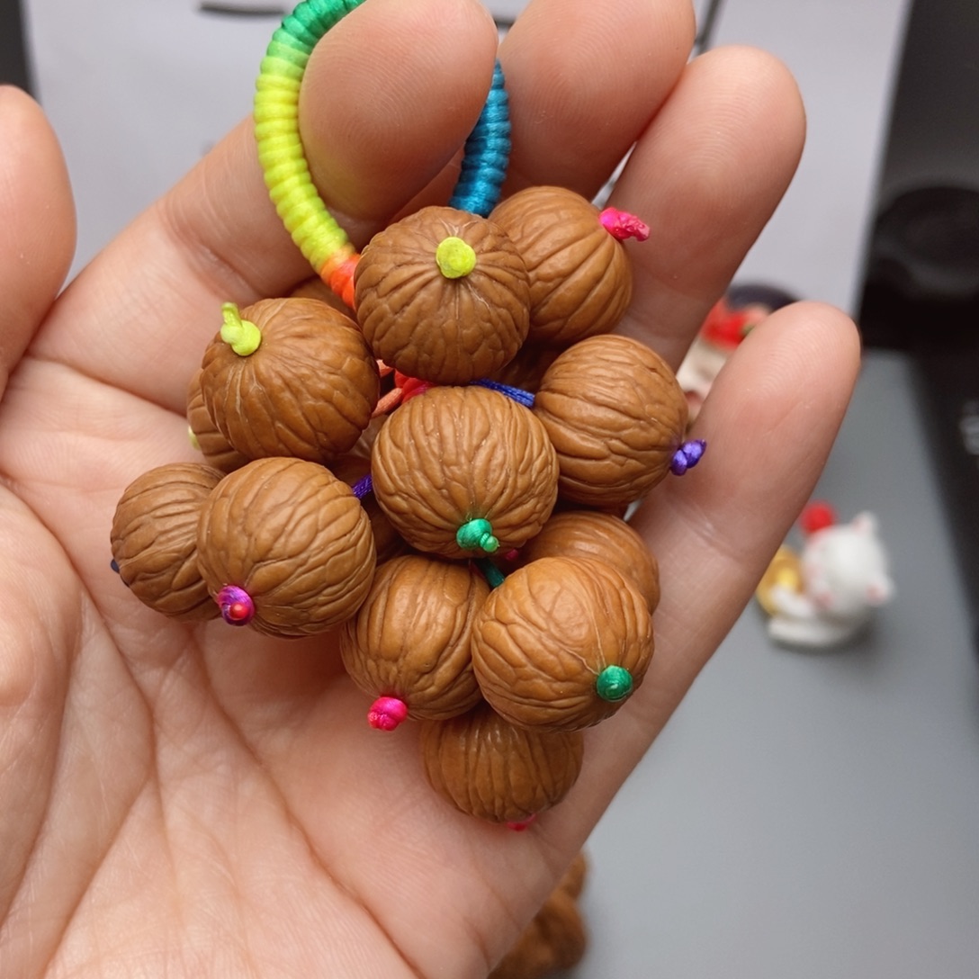 吊坠桃核核桃土豪葡萄串