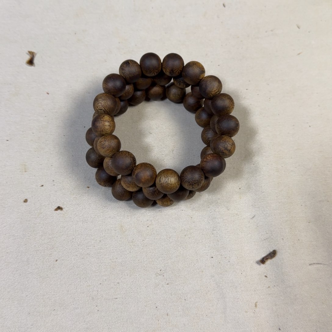 沉香手串绿奇楠单圈约1.3-16多样性发一条