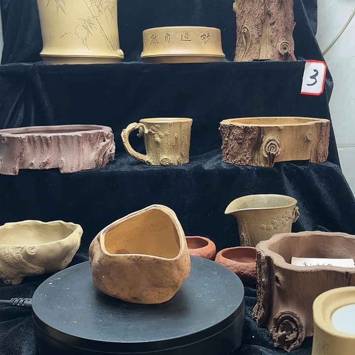 泥塑手工制作小花盆