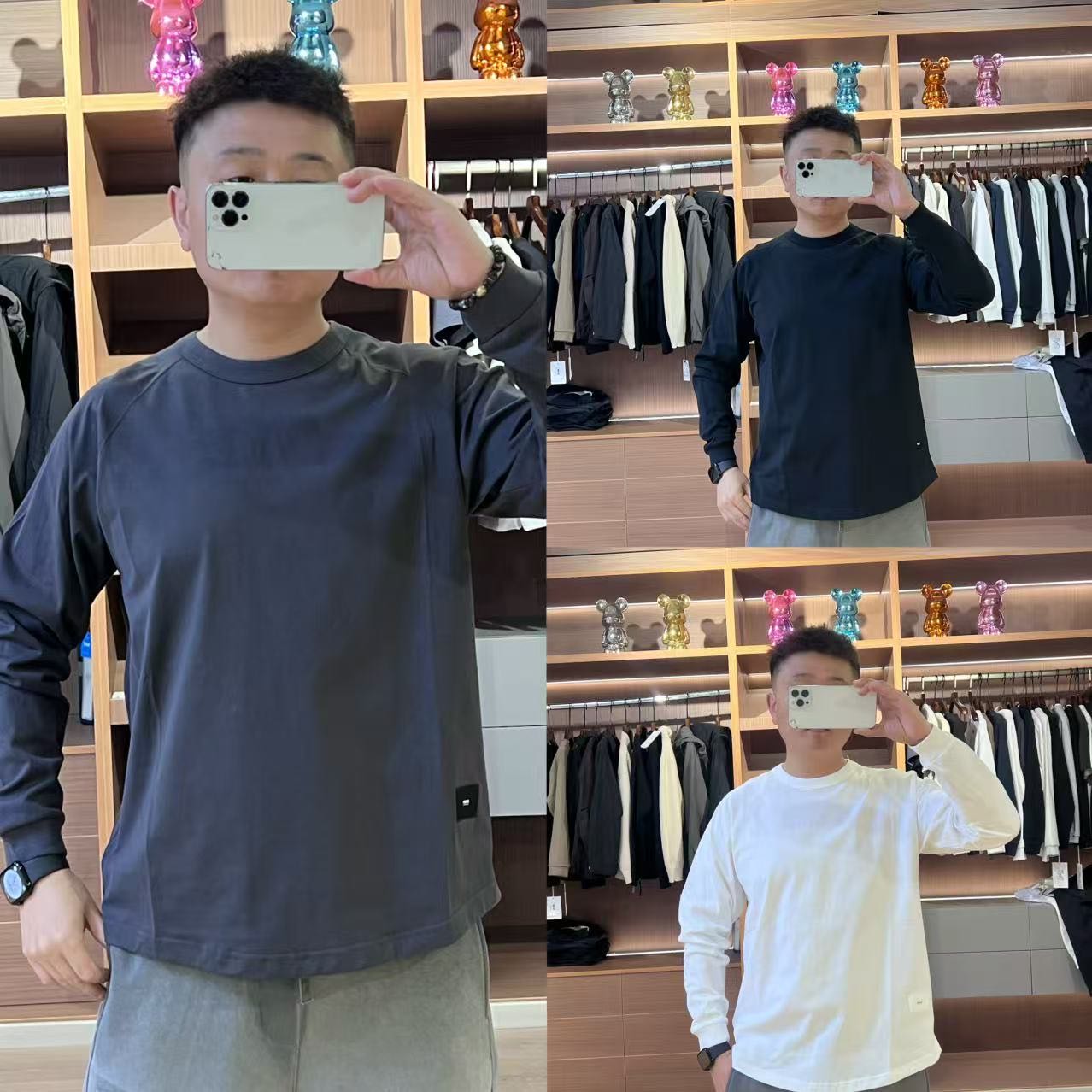 【XQ】秋季新款85335男士纯棉休闲百搭打底卫衣
