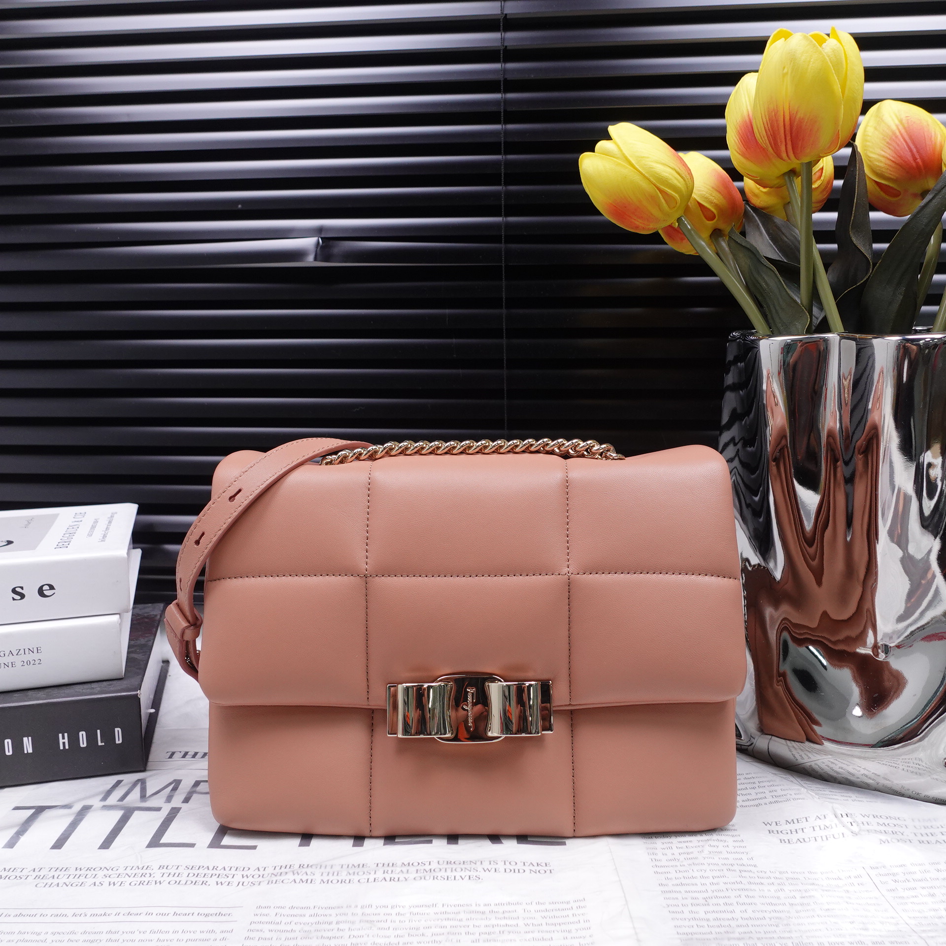 95新 FERRAGAMO/菲拉格慕 /单肩包/T10343966