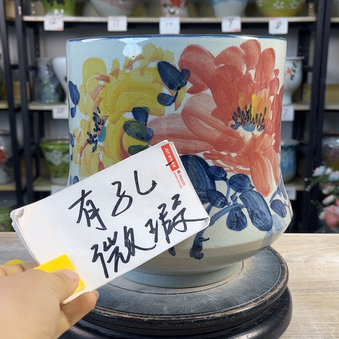 罐1xc景德镇陶瓷花盆