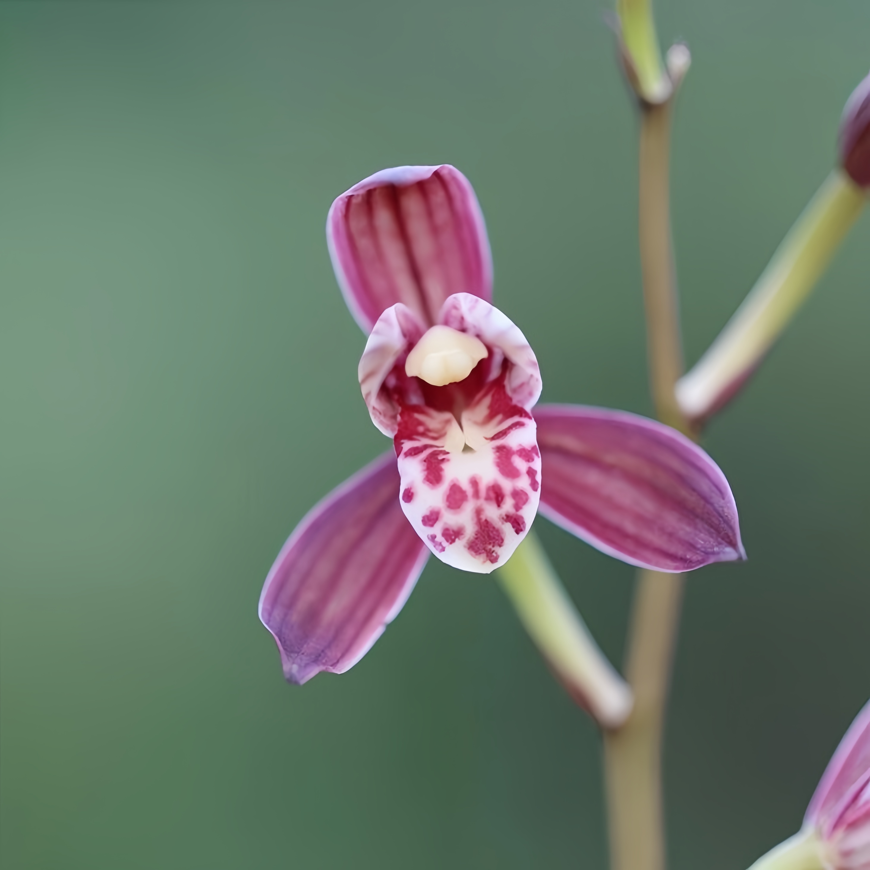 【道德紫荷】 高高兰业新手养兰，高山兰花山区自然苗无温室
