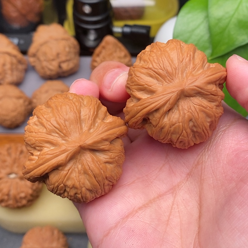 【闪购商品】文玩核桃把件战鼓全品41