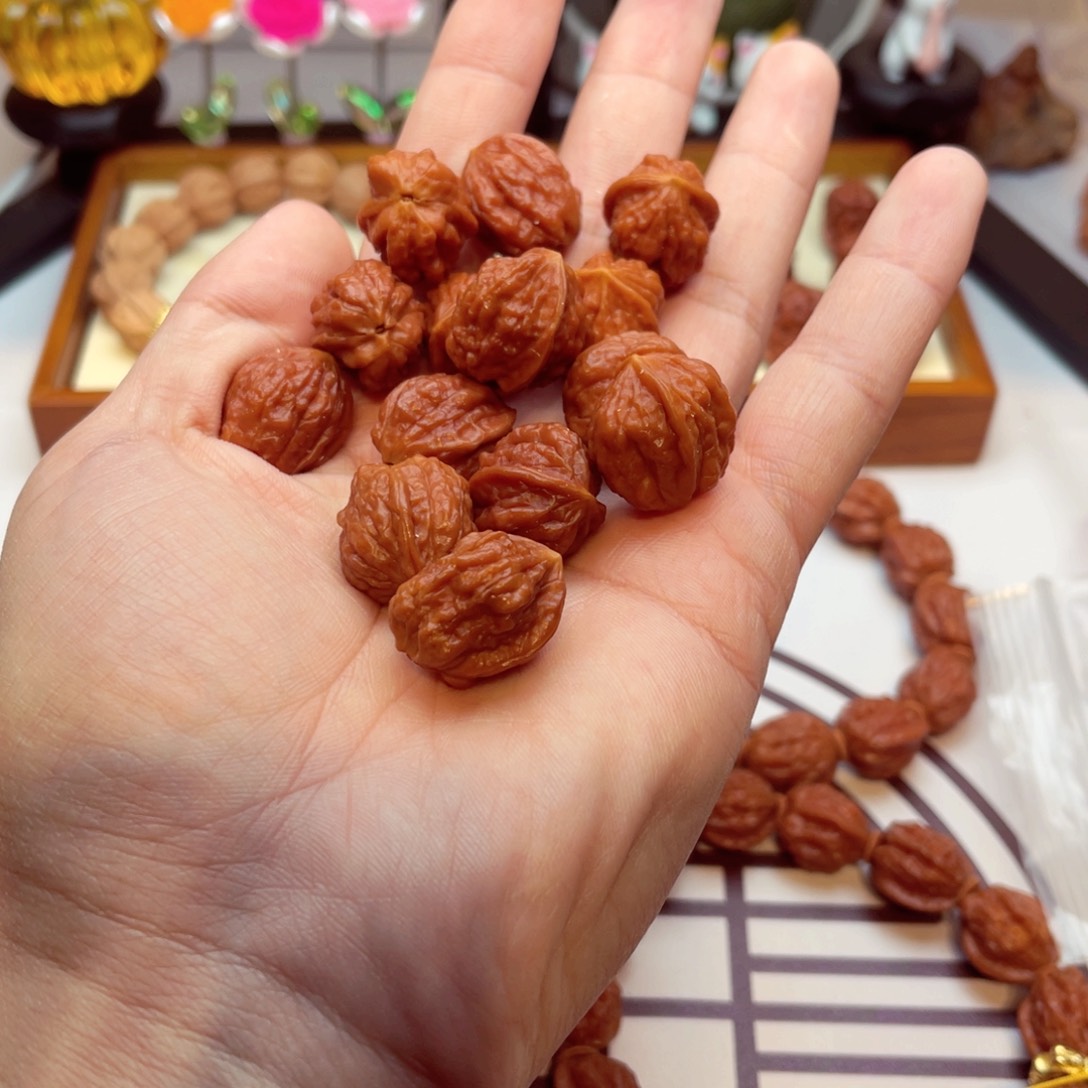 文玩核桃手串度*子蛤蟆头