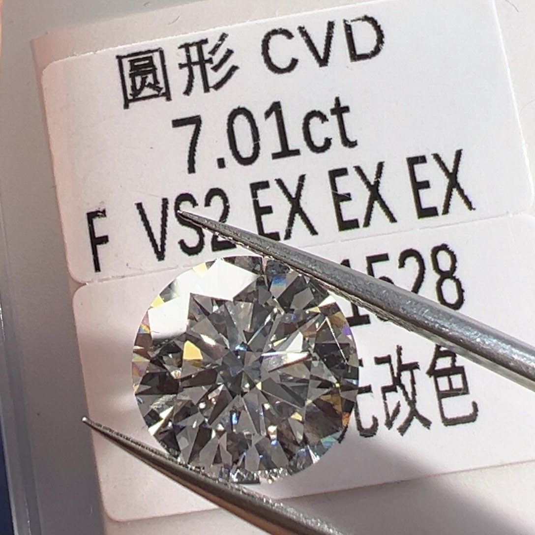 实验室培育钻石裸石未镶嵌