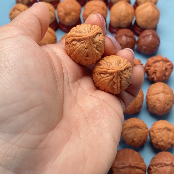 文玩核桃把件紫**来精品文玩手捻元