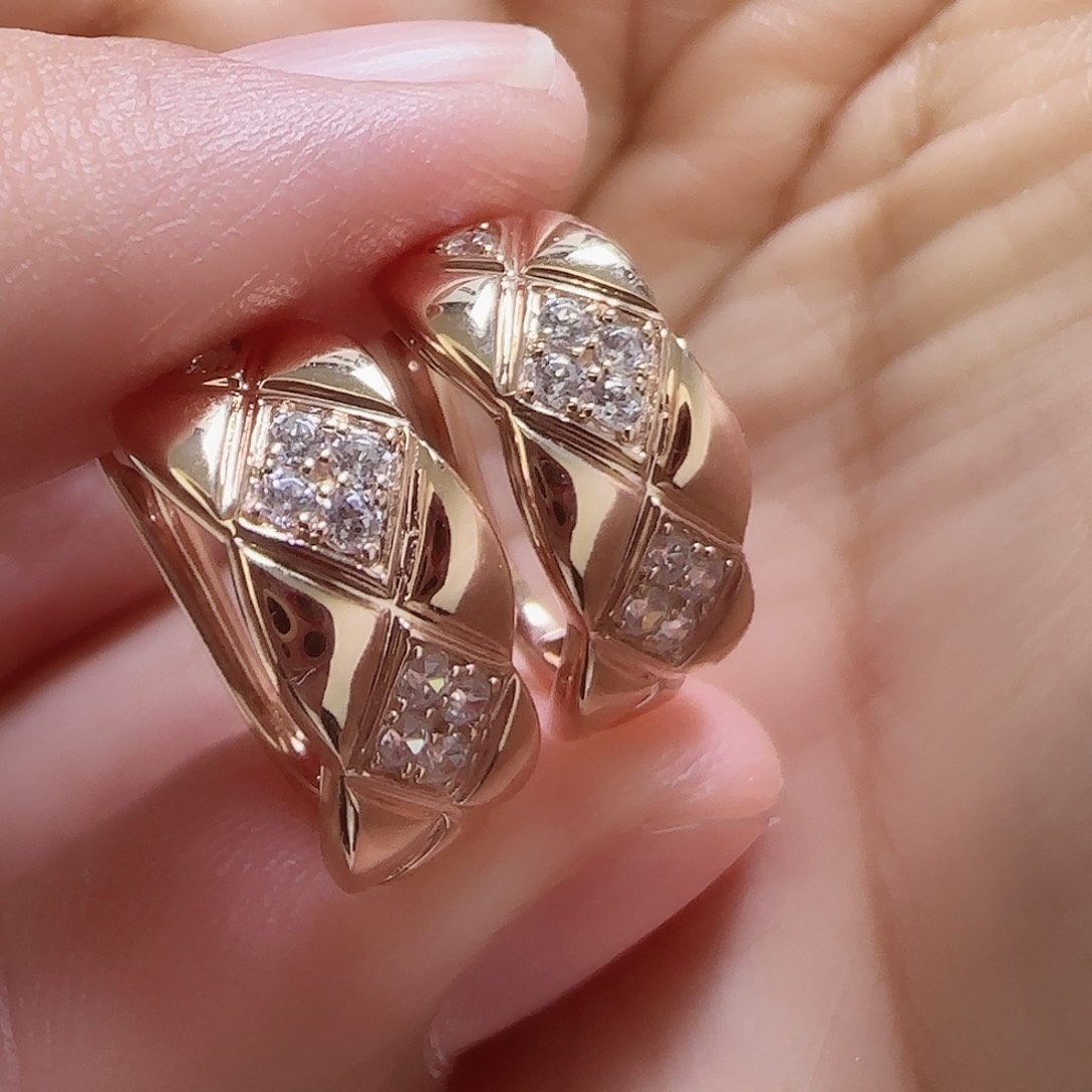 18K金耳饰多样性发货