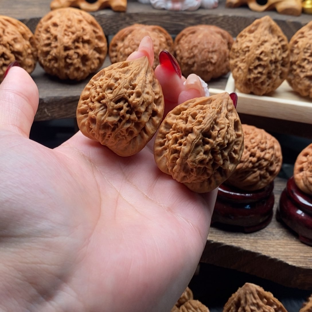 吊坠文玩核桃35.5全品鸡心