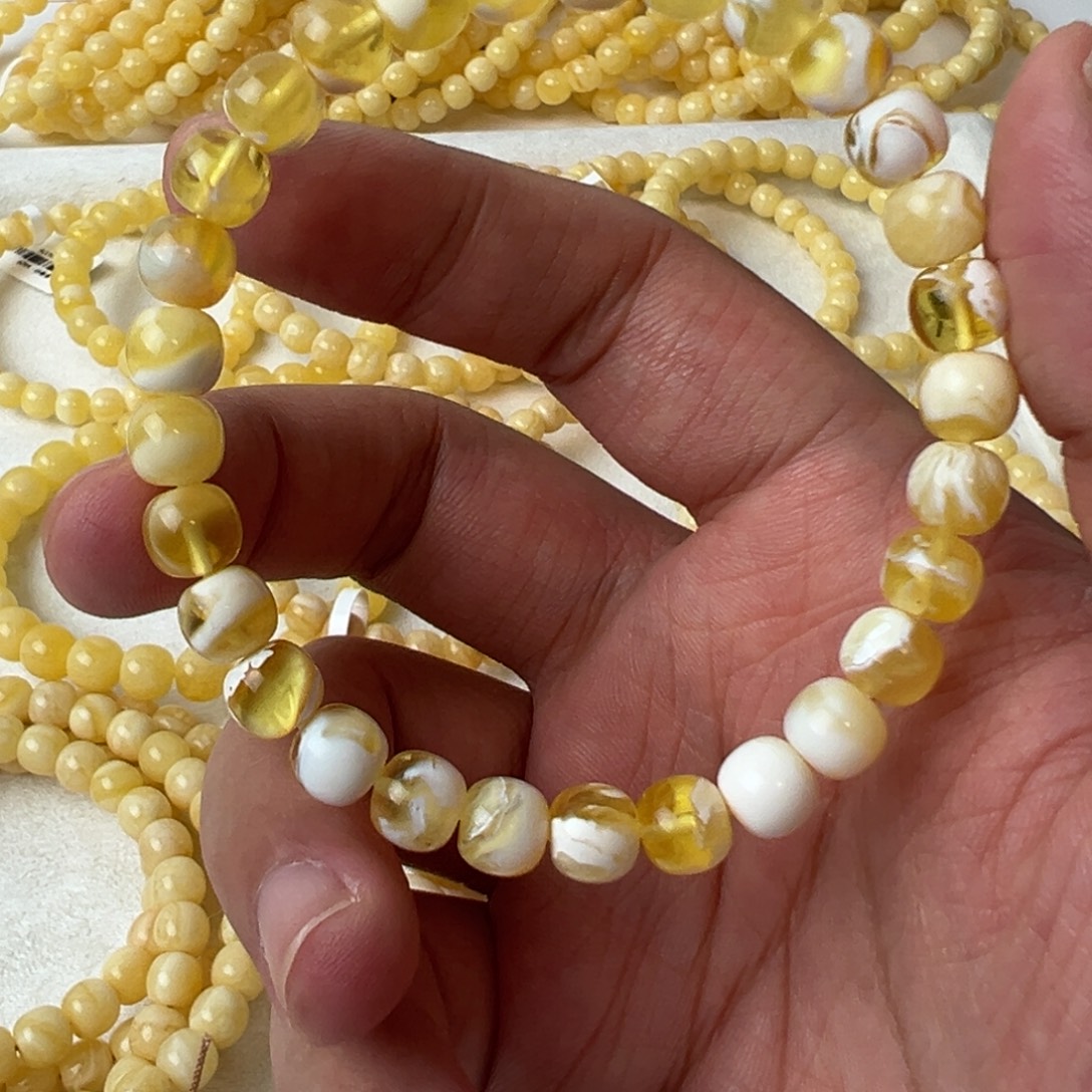 手串蜜蜡未镶嵌7.3m