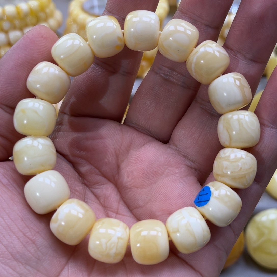 琥珀手链未镶嵌手串