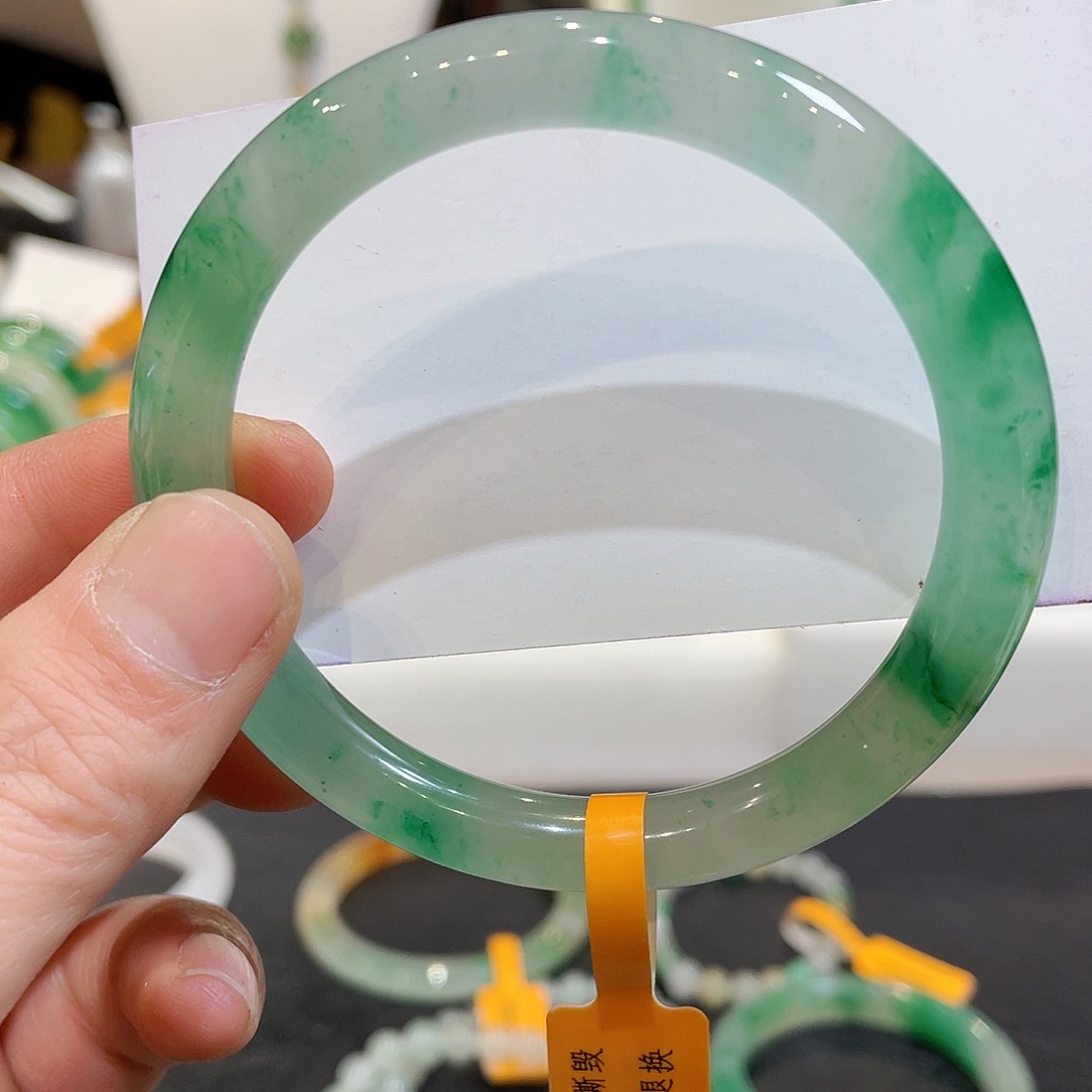 石英质玉手链未镶嵌59圈