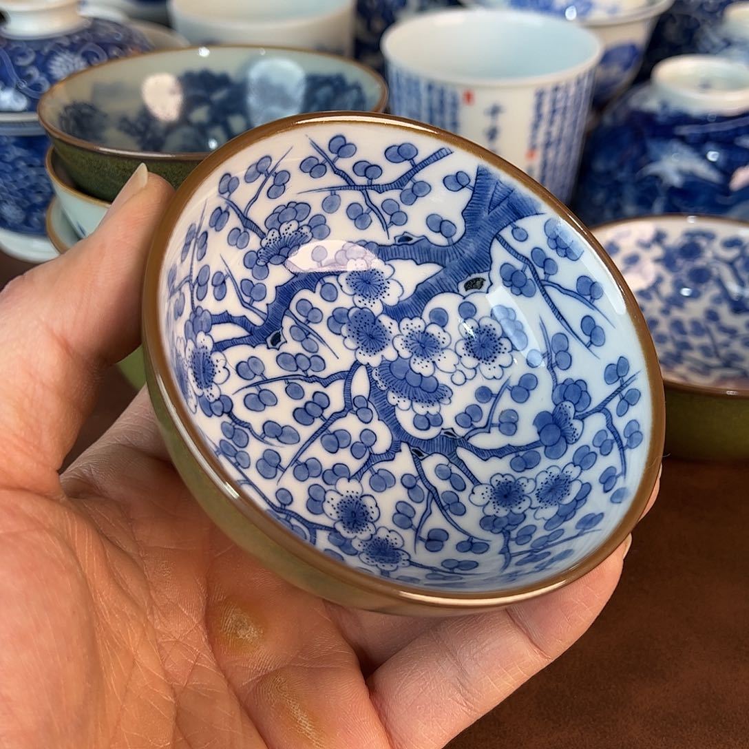 杯景德镇全手工手绘陶瓷