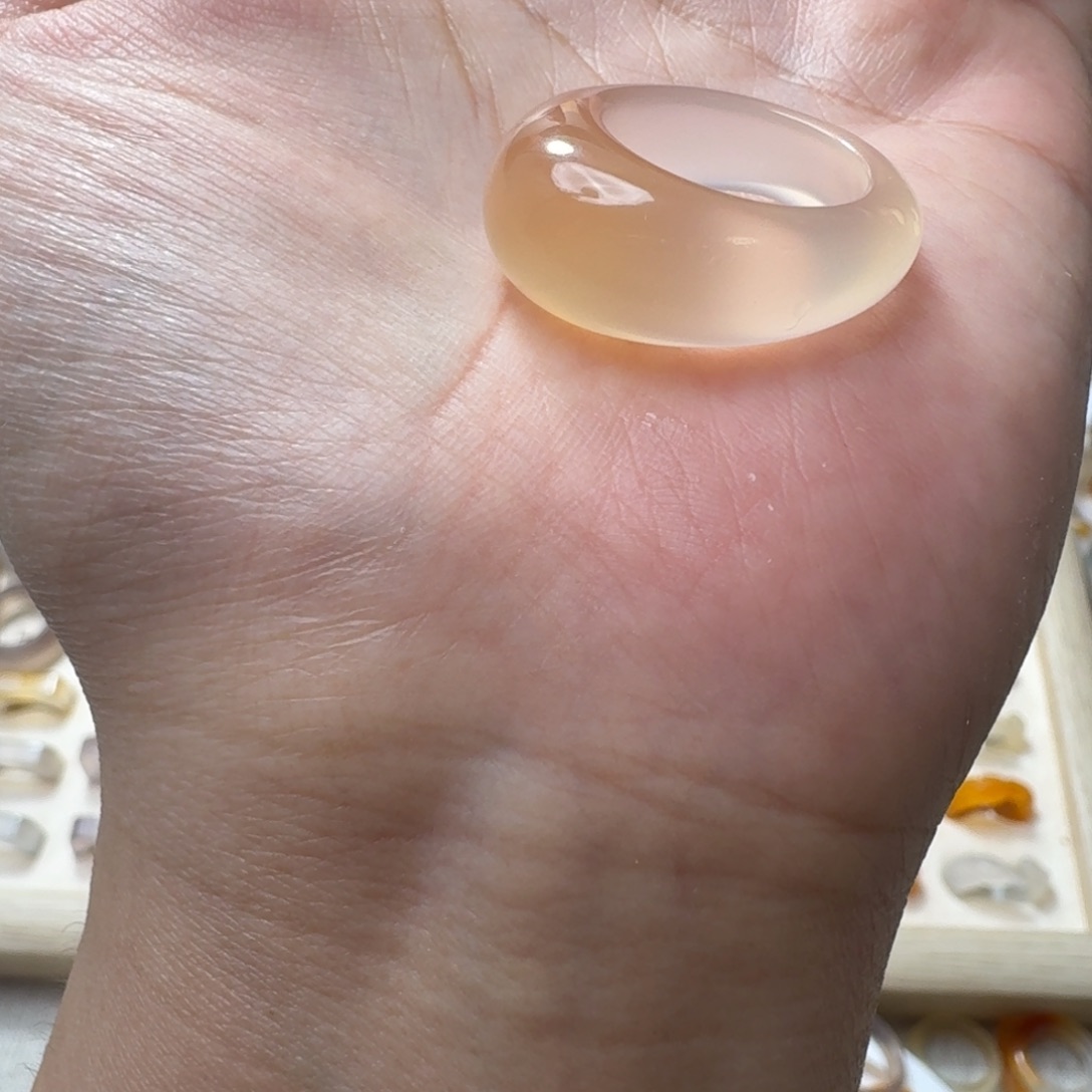 未镶嵌戒指玛瑙/玉髓725港14