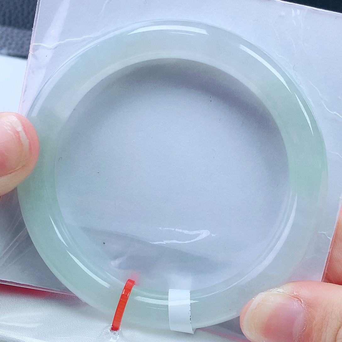 未镶嵌手镯翡翠55圈