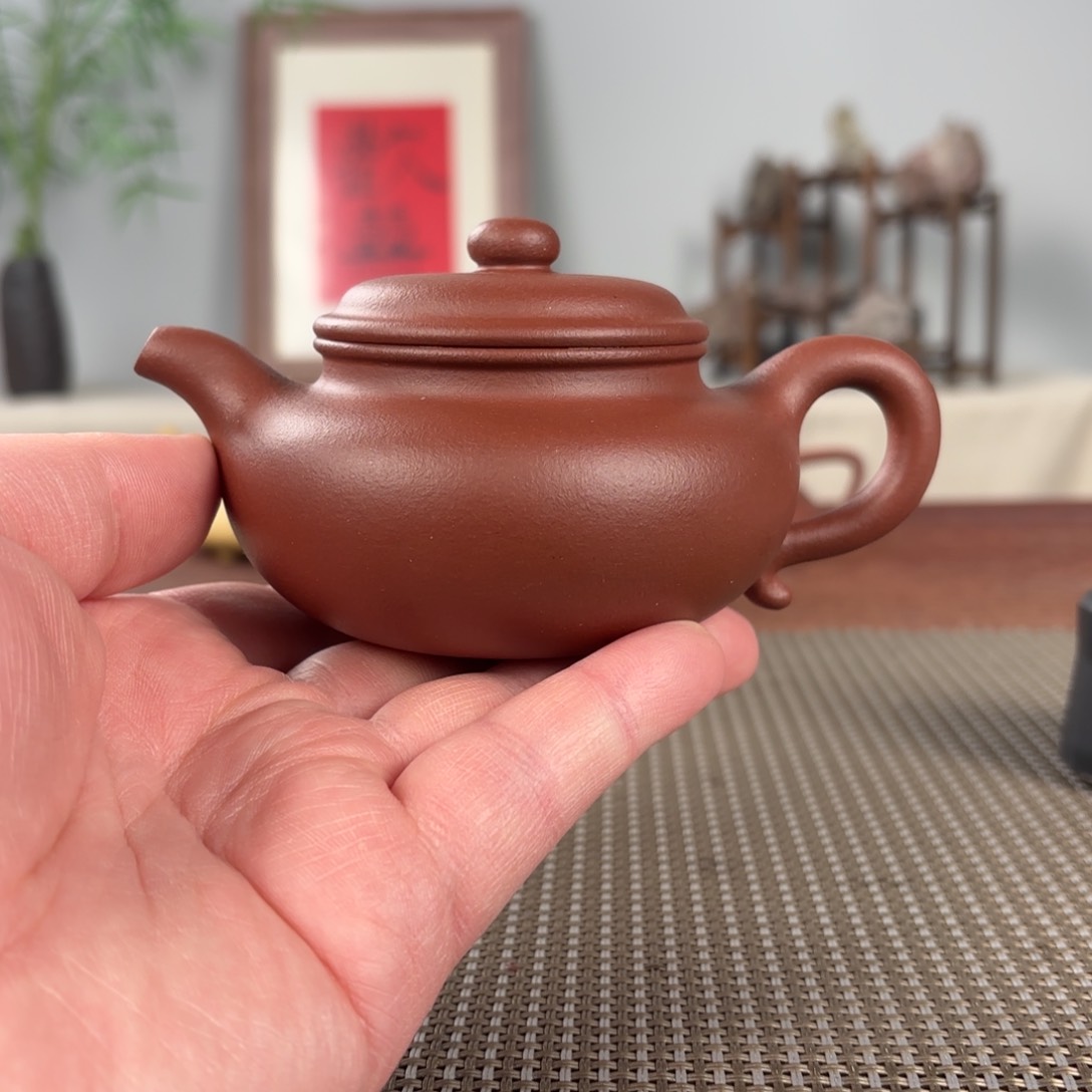 紫砂茶壶黄龙山原矿紫砂壶