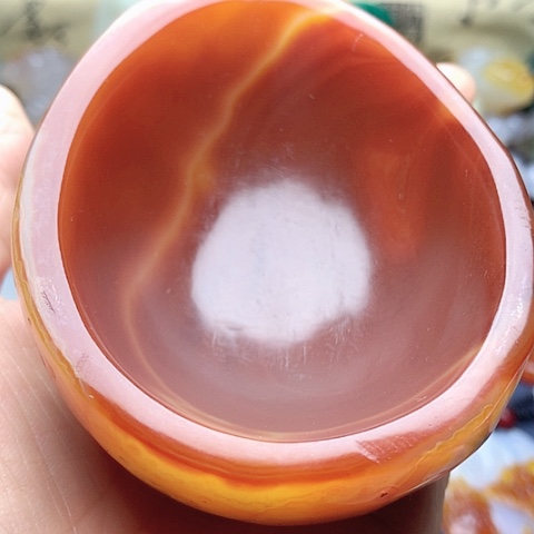 玛瑙/玉髓珠宝奇石未镶嵌手把