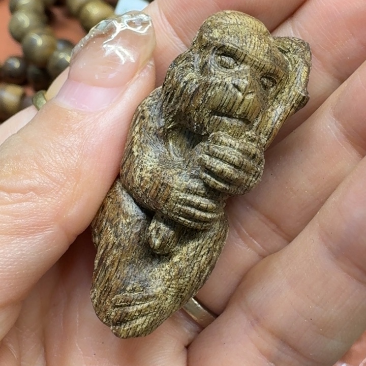 沉香吊坠馨安居沉香定制款