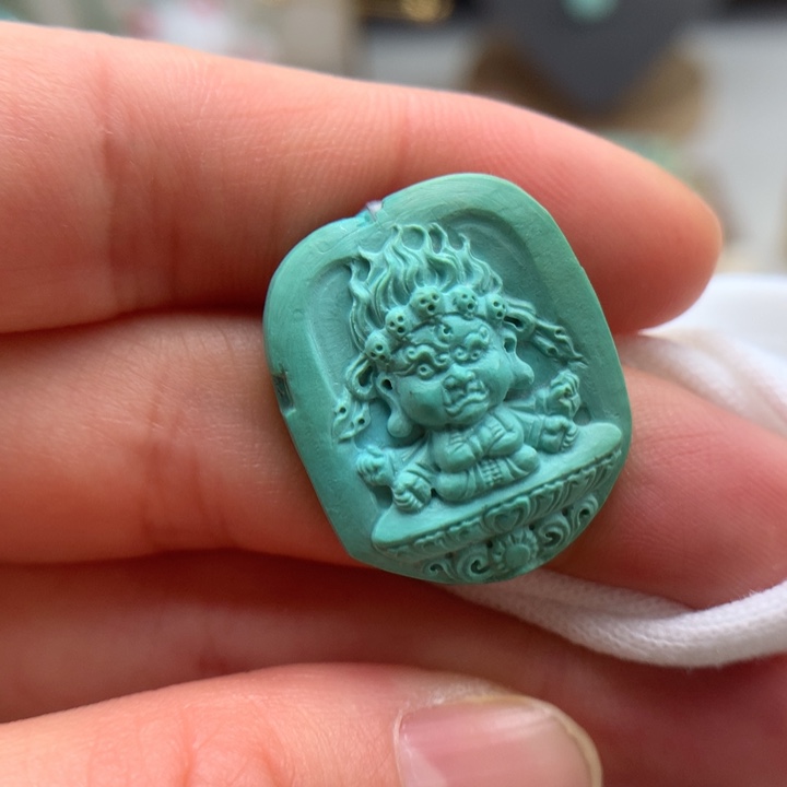 绿松石绿松石配饰未镶嵌