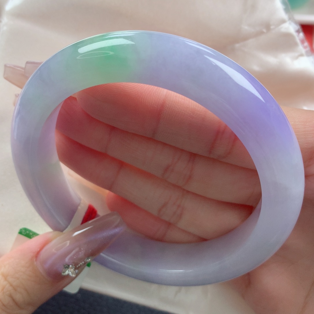 未镶嵌手镯翡翠缅甸天然翡翠A货61