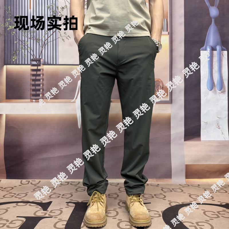 早秋新款男士透气户外战术型软壳工装裤-高腰宽松大直筒5115新