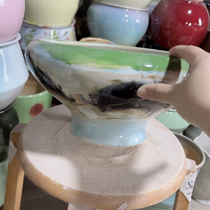 瓶口23高16 景德镇陶瓷满29包邮