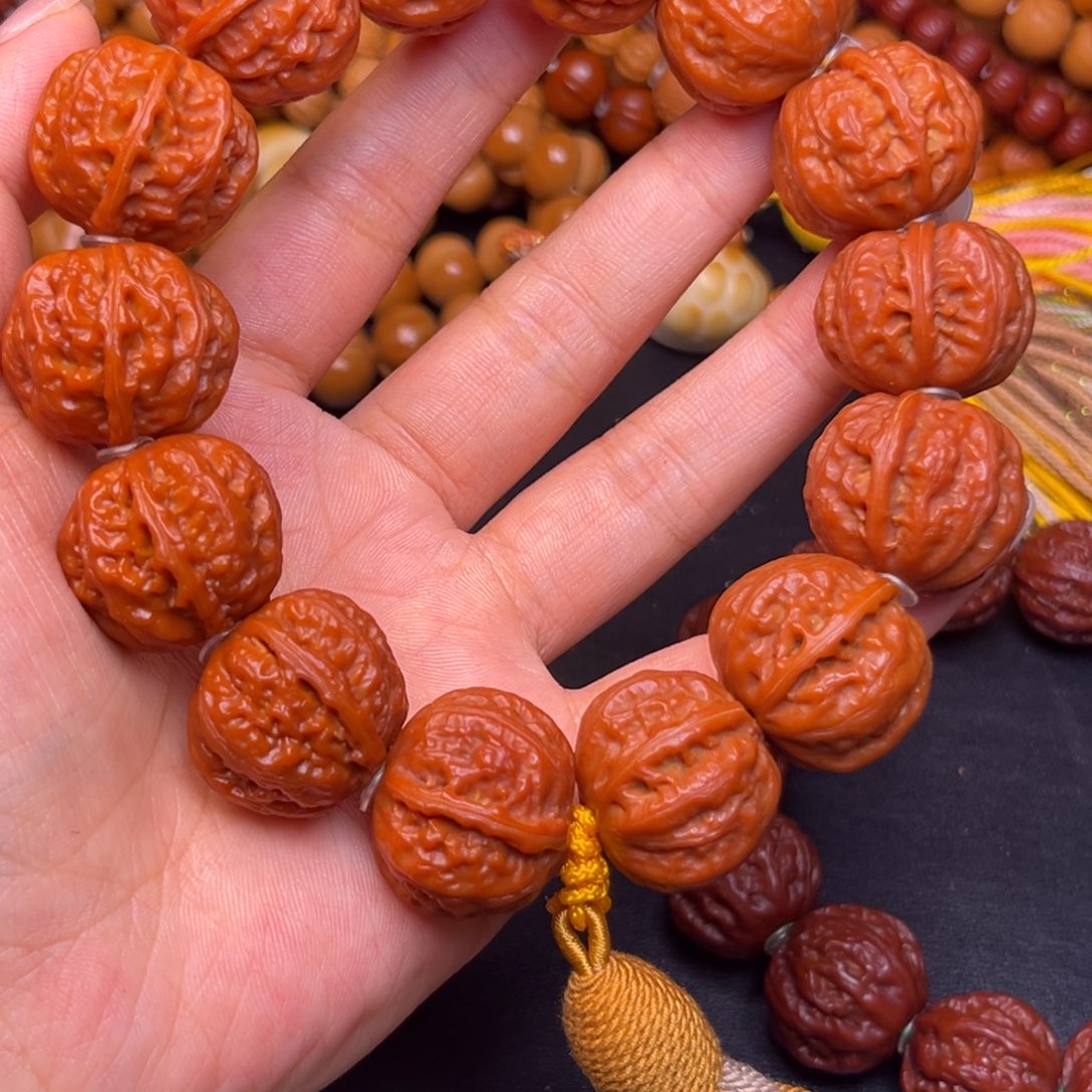 吊坠猴头核桃龙脊秋子14颗秋子