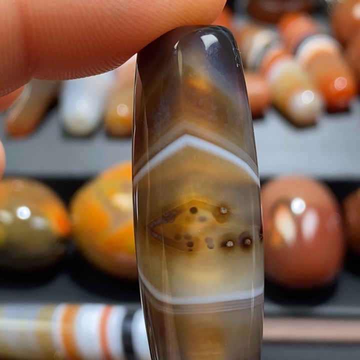 玛瑙/玉髓未镶嵌挂件