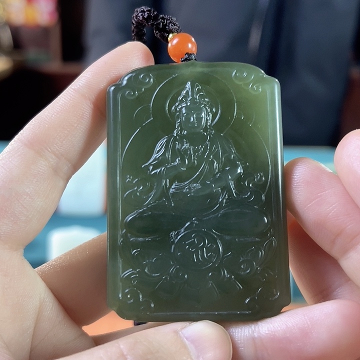 和田玉吊坠未镶嵌