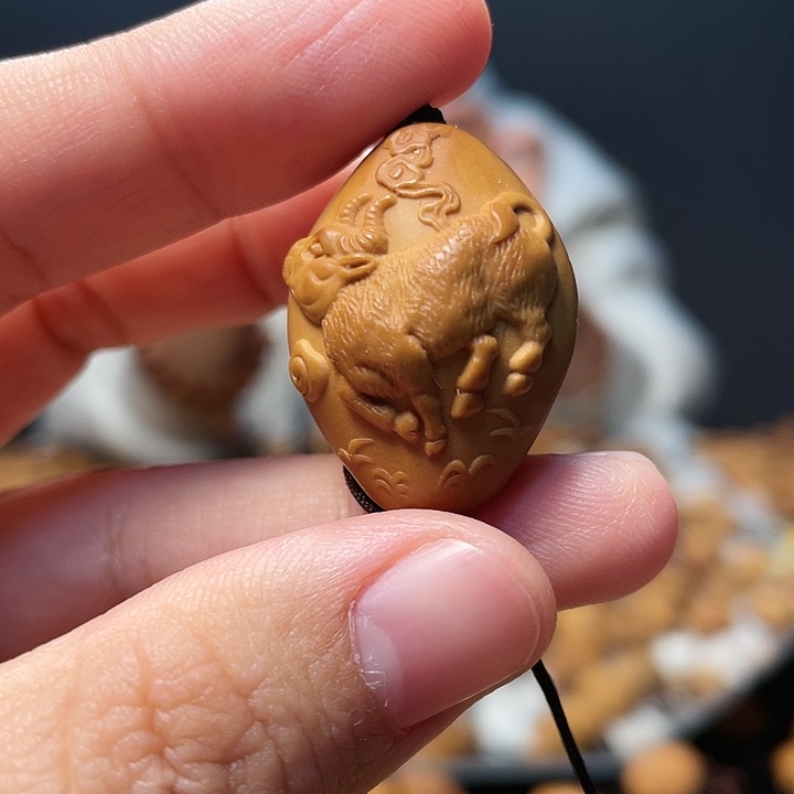 橄榄核吊坠橄榄核