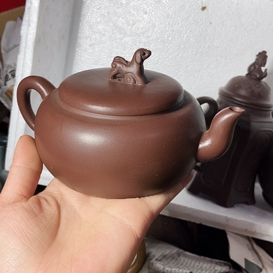 手工制作宜兴紫砂