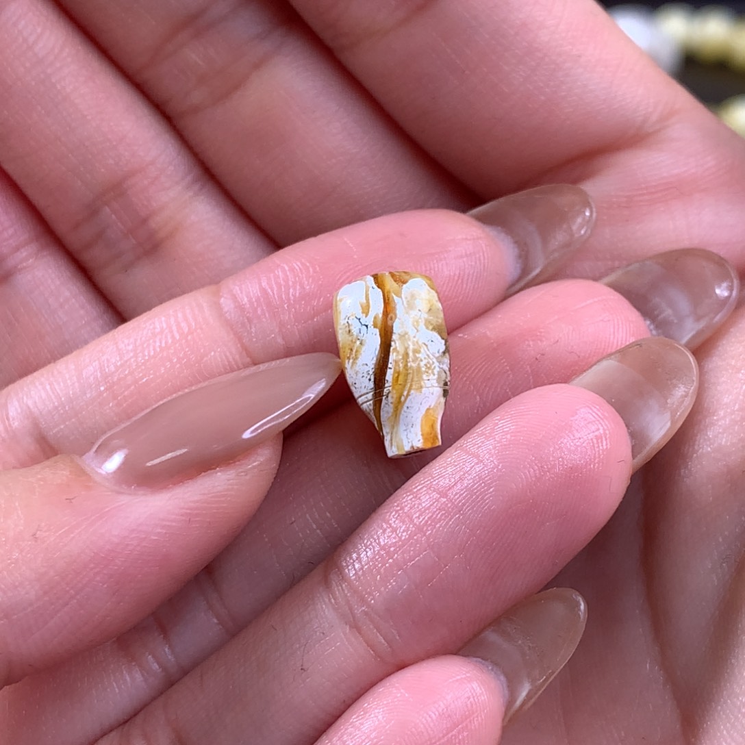 琥珀珠宝奇石未镶嵌琥珀蜜蜡8.7mm