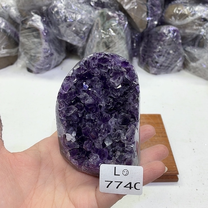 摆件水晶未镶嵌天然紫水晶