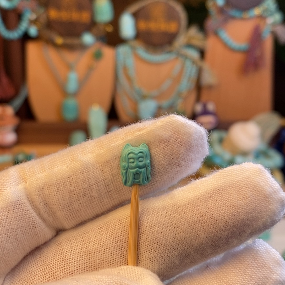 绿松石未镶嵌配饰