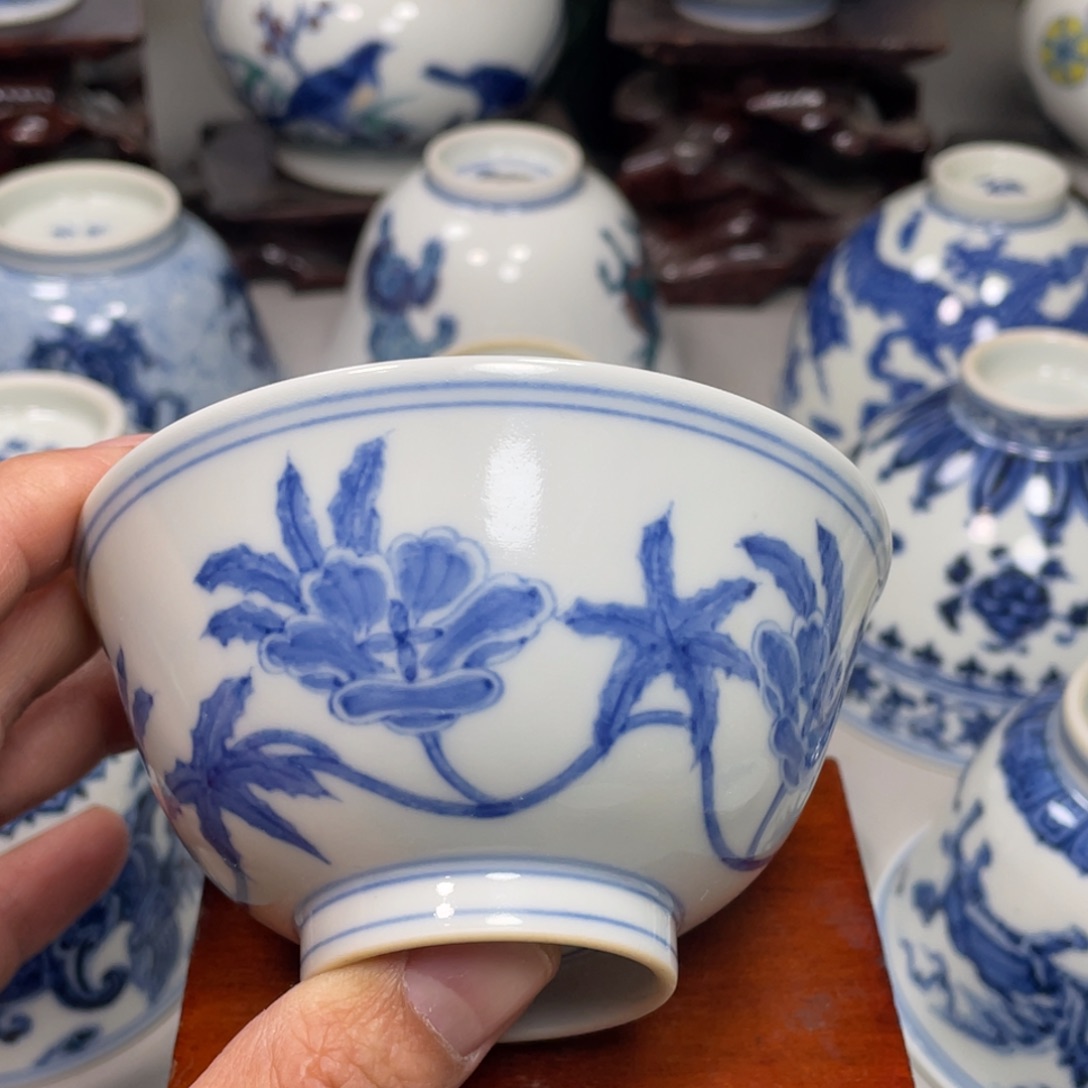 杯子景德镇陶瓷现代手工陶瓷茶具