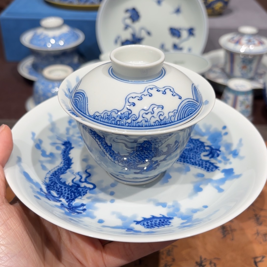 瓷片景德镇纯手工手绘