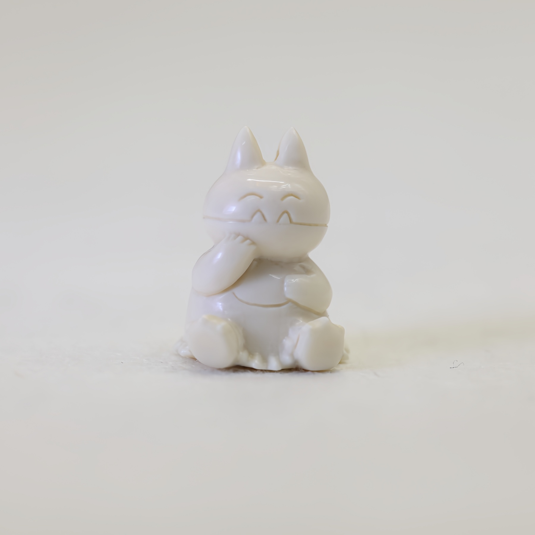 可爱卡通幼年卡比兽|纯天然保真精品猛犸牙手串配饰