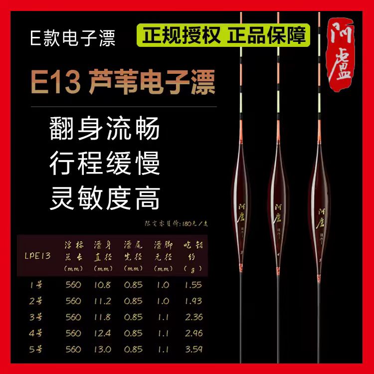 阿卢浮漂 电子漂LPE13/LPE15/LPE16/LPE18高灵敏度鲫鱼漂黑坑鲤鱼