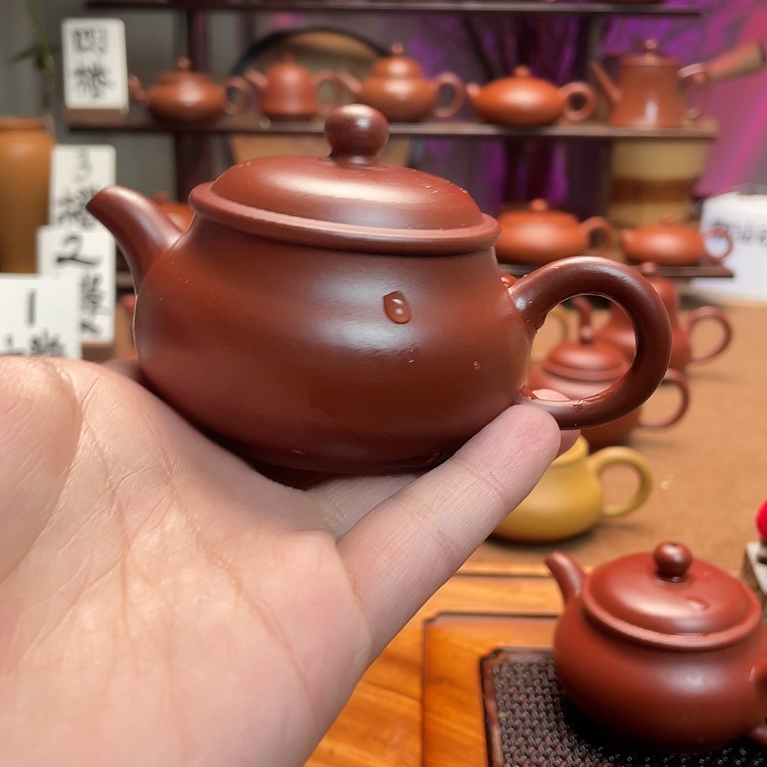 紫砂茶壶潮州明炉P