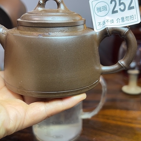 戬谷龙窑柴烧茶壶252