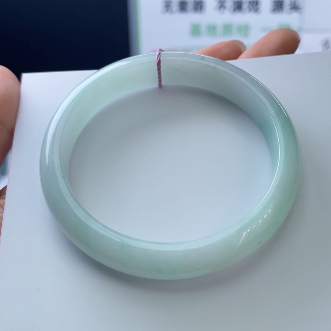 翡翠未镶嵌手镯58