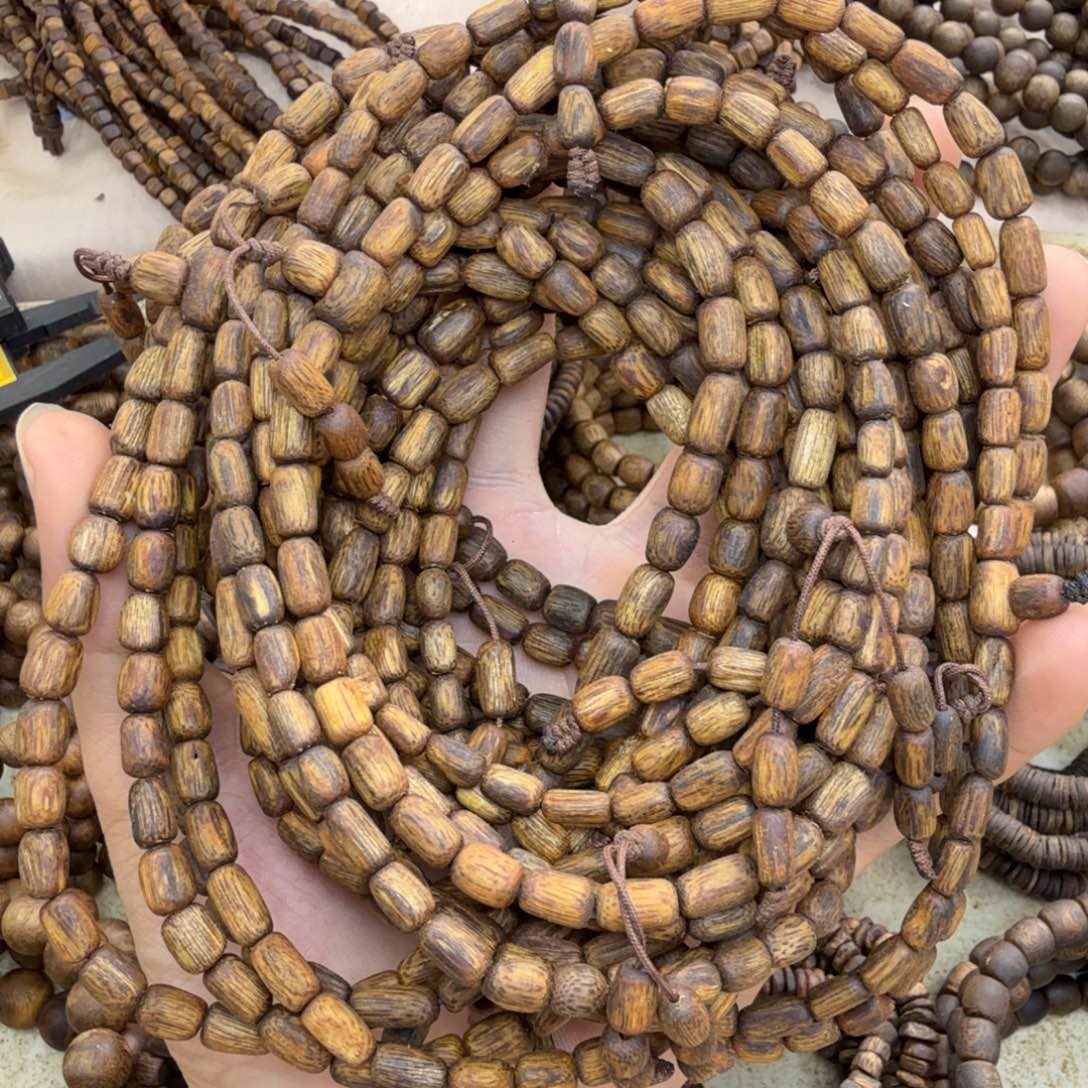 沉香碎屑沉香三圈树根料9克多样性发一